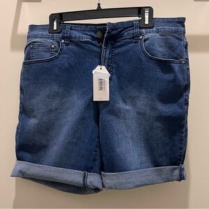 NWT Universal Standard Denim Shorts